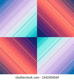 Abstract background with stripes. Various diagonal lines. Rhombus geometry shape