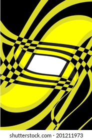 Abstract background with stripes. Vector.