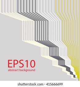 Abstract background with strips and a place under the text. vector