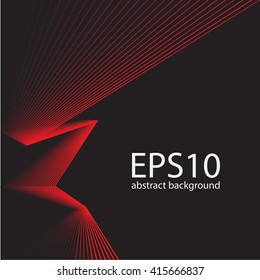 Abstract background with strips and a place under the text. vector