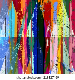 abstract background, with strokes, splashes and geometric lines