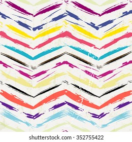 abstract background, with strokes and splashes, zigzag pattern