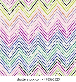 abstract background, with strokes and splashes, zigzag pattern