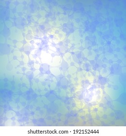 Abstract background of structure of the DNA molecule. Vector illustration.