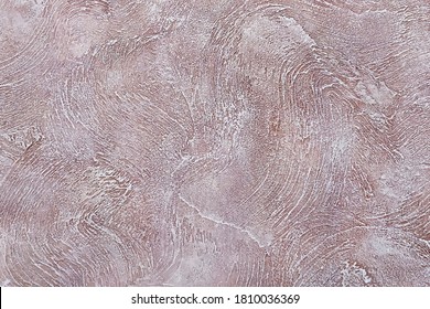 Abstract Background. Stucco Wall Texture. Effect Plaster. Abstract Beige Paint Pattern. Texture Brown Stone. Rough Structure Backdrop. Design Empty Banner For Poster, Template, Card, Wallpaper. Vector