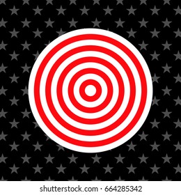 Abstract background in style american flag