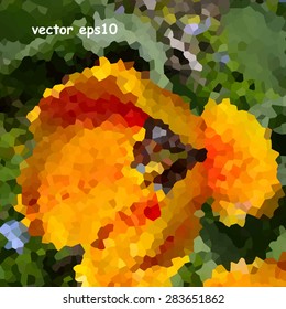 Abstract background style brochure design - Vector illustration.