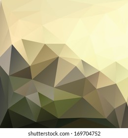 Abstract background in the style of cubism. Vector background