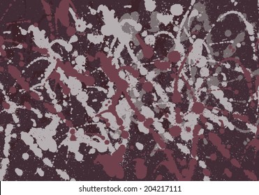 Abstract Background In The Style Of Jackson Pollock