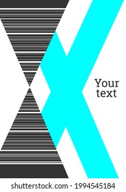 Abstract background in the style of Memphis. Geometric cover design. Fashionable bright cover, banner, poster, booklet. Creative colors. Vector