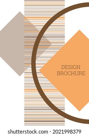Antecedentes abstractos al estilo de Memphis. Diseño de cubierta geométrica. Portada moderna y brillante, pancarta, afiche, folleto. Colores creativos. Vector