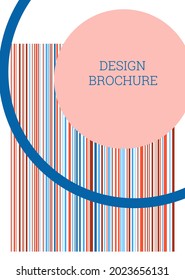 Abstract background in the style of Memphis. Geometric cover design. Fashionable bright cover, banner, poster, booklet. Creative colors. Vector