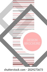 Antecedentes abstractos al estilo de Memphis. Diseño de cubierta geométrica. Portada moderna y brillante, pancarta, afiche, folleto. Colores creativos. Vector
