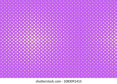 Abstract background in the style of pop art. An empty element for banners, illustrations, comics.  Isolated on white background. vector image