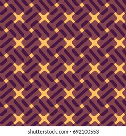 Abstract Background. Stylish Endless Rose Brown Texture. Geometric Monochrome Seamless Pattern. Good for Banners, Web Design, Flyer, Cover, Wrapping Paper.