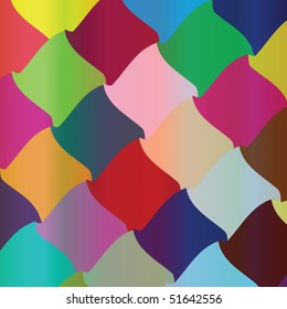 Abstract background with stylized squares