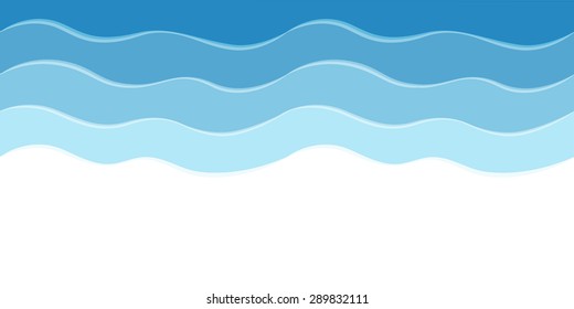 Abstract background with stylized wave