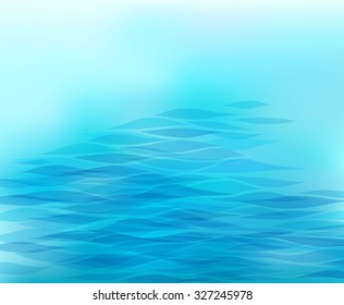 Abstract background with stylized wave