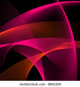 abstract background, stylized waves, place for text