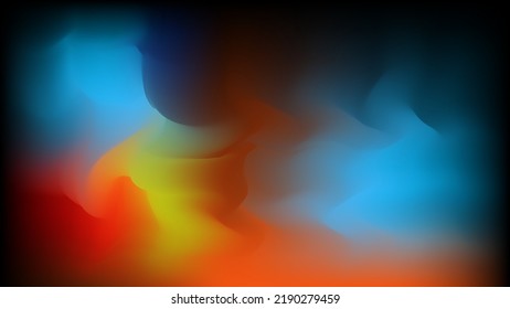Abstract background with a subtle and soft blend of various colors. can be used as a wallpaper or background for your project
