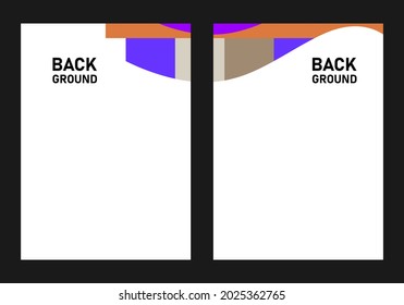 
Abstract background. Suitable for landing page, web, poster, vector background
