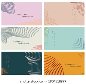 Abstract background suitable for name card, greeting, thank you card, etc