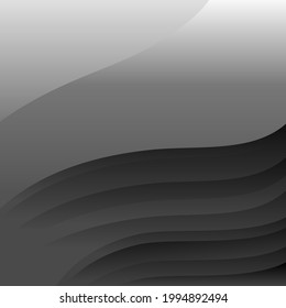 Abstract background of summer in black and white, curve, gradation 066