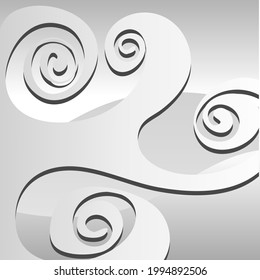 Abstract background of summer in black and white, curve, gradation 063