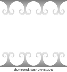 Abstract background of summer in black and white, curve, gradation 077