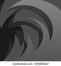 Abstract background of summer in black and white, curve, gradation 055