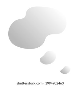 Abstract background of summer in black and white, curve, gradation 011