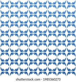 Fondo abstracto del verano en azul, curva, gradación 045