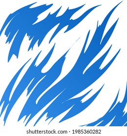 Abstract background of summer in blue, curve, gradation 043