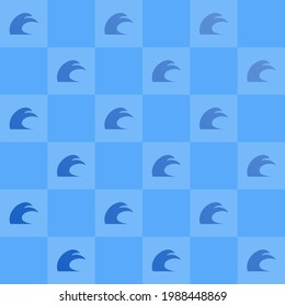 Abstract background of summer in blue, curve, gradation 096