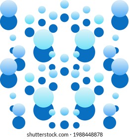 Abstract background of summer in blue, curve, gradation 094