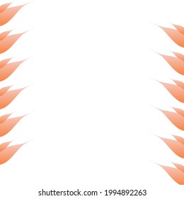 Abstract background of summer in orange, curve, gradation 099