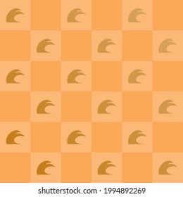 Resumen del fondo del verano en naranja, curva, gradación 096