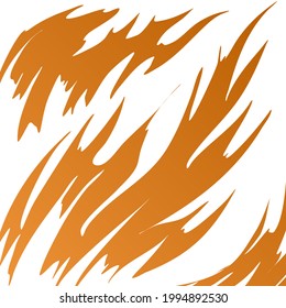 Abstrakter Hintergrund des Sommers auf Orange, Kurve, Gradation 043
