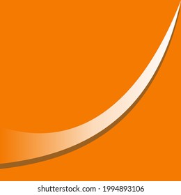Arrière-plan abstrait de l'été en orange, courbe, gradation 031