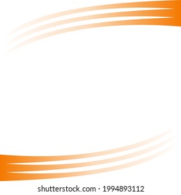 Abstract background of summer in orange, curve, gradation 030