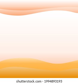 Resumen del fondo del verano en naranja, curva, gradación 001