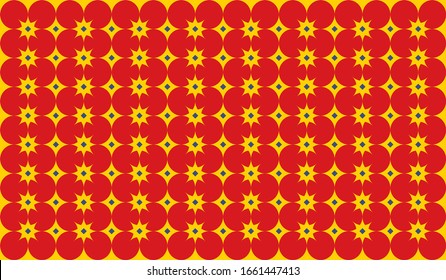 Abstract background with sun motif and blue diamond. Geometric template background perfect for web design, backdrop, pattern seamless texture