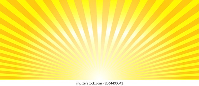 Abstract background with sun ray. Summer vector illustration for design