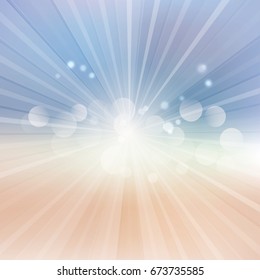 Abstrakter Hintergrund mit Sonnenburstdesign