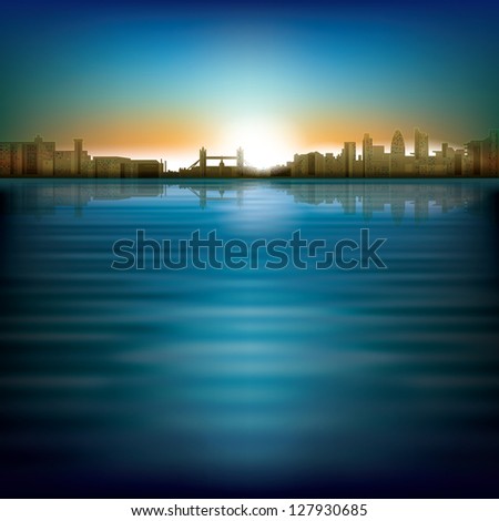 Similar – Image, Stock Photo Winter island romance