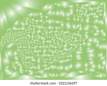Abstract background with surface curved like a lot of bubbles.  Bumpy texture. Vector clip art.
