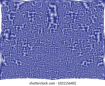 Abstract background with surface curved like a lot of bubbles.  Bumpy texture. Vector clip art.