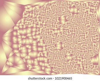 Abstract background with surface curved like a lot of bubbles. Bumpy texture. Vector clip art.