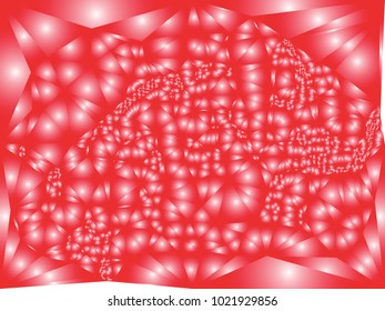 Abstract background with surface curved like a lot of bubbles. Bumpy texture. Vector clip art.