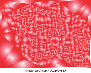 Abstract background with surface curved like a lot of bubbles. Bumpy texture. Vector clip art.